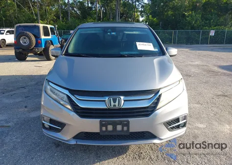 2018 Honda Odyssey Elite из США, поврежденный, VIN 5FNRL6H92JB000413